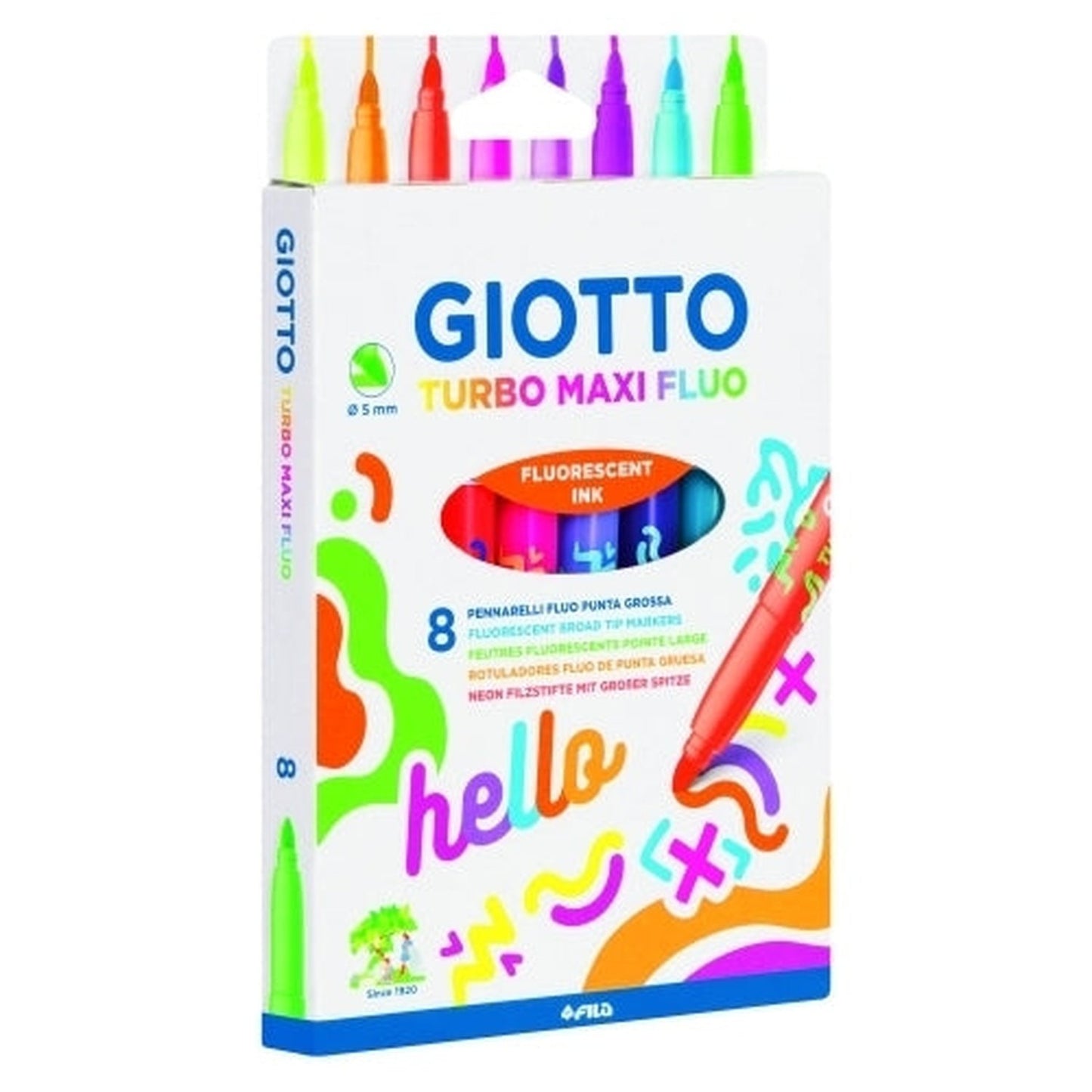 Giotto - ROTUL.GIOTTO TURBO MAXI FLUO EST. 8