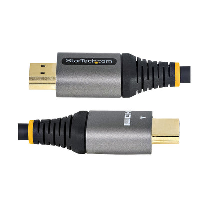 StarTech.com - Cable de 50cm HDMI 2.1 8K - Cable HDMI Certificado de Ultra Alta Velocidad - 48Gbps - 8K 60Hz - 4K 120Hz - HDR10+ - eARC - Cable HDMI Ultra HD 8K - Cubrimiento de TPE