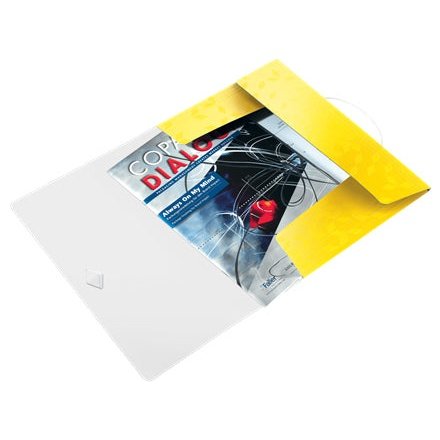 Leitz - CARPETA SOLAP.LEITZ WOW PP A4 AMARILLO