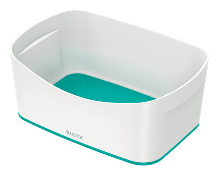 Leitz - MyBox WOW Bandeja de almacenamiento Rectangular ABS sintéticos Azul  Blanco