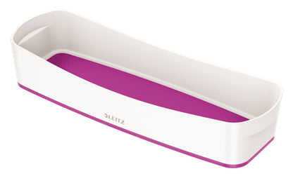 Leitz - MyBox WOW Bandeja de almacenamiento Rectangular ABS sintéticos Púrpura  Blanco