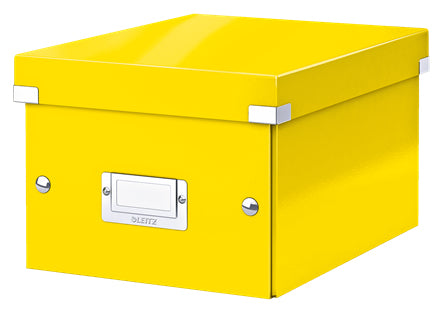 Leitz - Click & Store WOW Caja de almacenaje Rectangular Polipropileno (PP) Amarillo