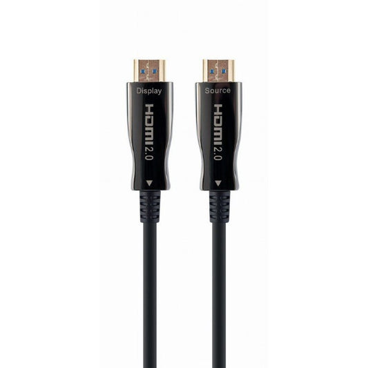 Gembird - CCBP-HDMI-AOC-30M-02 cable HDMI HDMI tipo A (Estándar) Negro