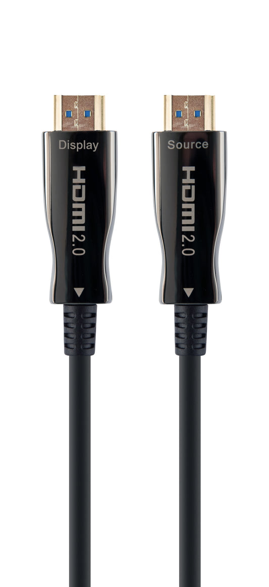 Gembird - CCBP-HDMID-AOC-20M cable HDMI HDMI tipo A (Estándar) Negro