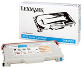 Lexmark C510 Cyan Toner Cartridge cartucho de tóner Original Cian