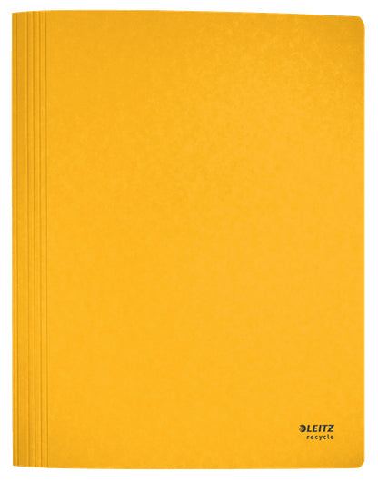 Leitz - 39040015 carpeta Cartón Amarillo A4