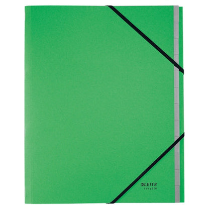 Leitz - 39150055 divisor Cartón Verde 1 pieza(s)