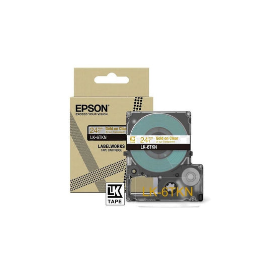 Epson - LK-6TKN Oro  Transparente