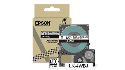 Epson - LK-4WBJ Negro  Blanco