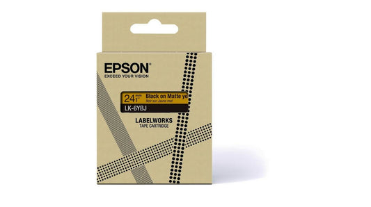 Epson - C53S672076 cinta para impresora de etiquetas Negro sobre amarillo