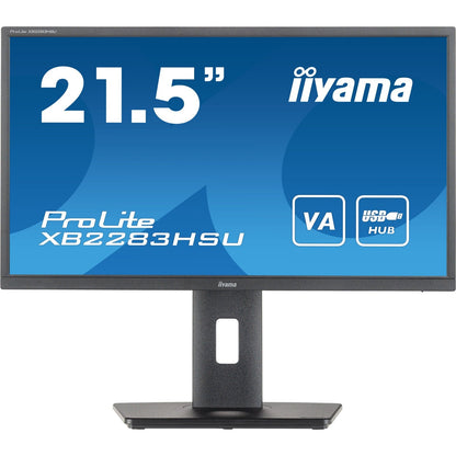 iiyama - ProLite XB2283HSU-B1 pantalla para PC 54 6 cm (21.5") 1920 x 1080 Pixeles Full HD LED Negro