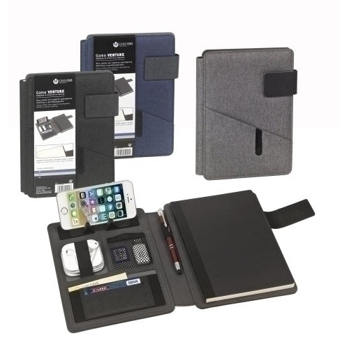 CARCHIVO - 23015007 organizador personal Polipiel  Textil Gris