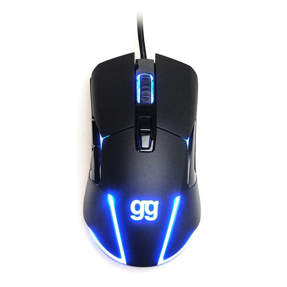 iggual - Ratón gaming TOURMALINE 7D RGB 7200 DPI