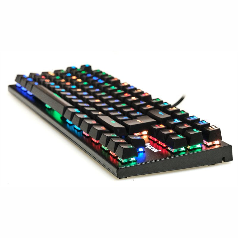 iggual - Teclado gaming TKL mecánico ONYX RGB negro