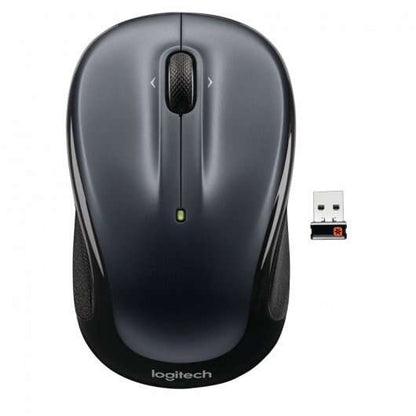 Logitech M325 Raton Inalambrico 1000dpi - 3 Botones - Uso Ambidiestro - Color Gris Oscuro 1 pieza(s)