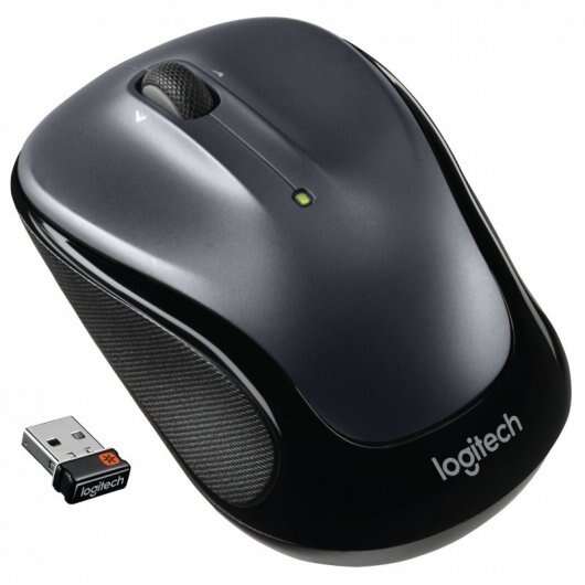 Logitech M325 Raton Inalambrico 1000dpi - 3 Botones - Uso Ambidiestro - Color Gris Oscuro 1 pieza(s)