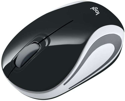 Logitech - M187 ratón Oficina Ambidextro RF inalámbrico Óptico 1000 DPI