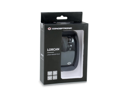 Conceptronic - LORCAN01B ratón Oficina Ambidextro Bluetooth Óptico 1600 DPI