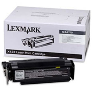 Lexmark X422 Return Program Print Cartridge cartucho de tóner Original Negro