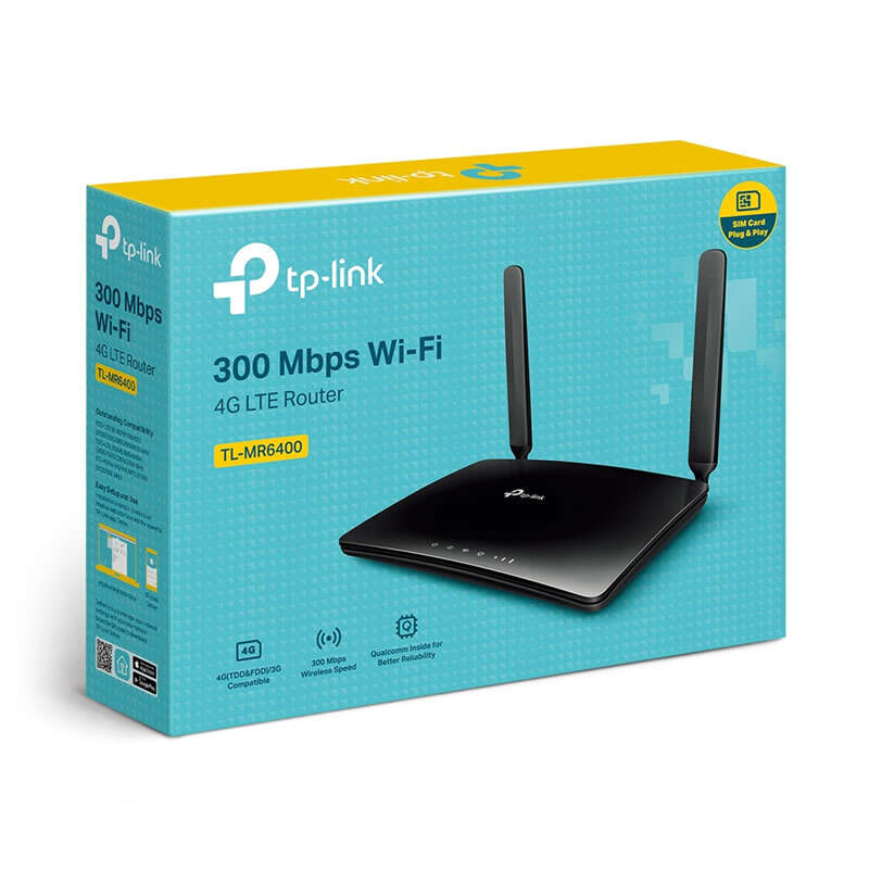 Tp-Link Router 4G LTE Inalambrico N 300Mbps 1 pieza(s)