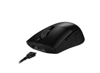 ASUS - ROG Keris Wireless AimPoint ratón Juego mano derecha RF Wireless + Bluetooth + USB Type-C Óptico 36000 DPI