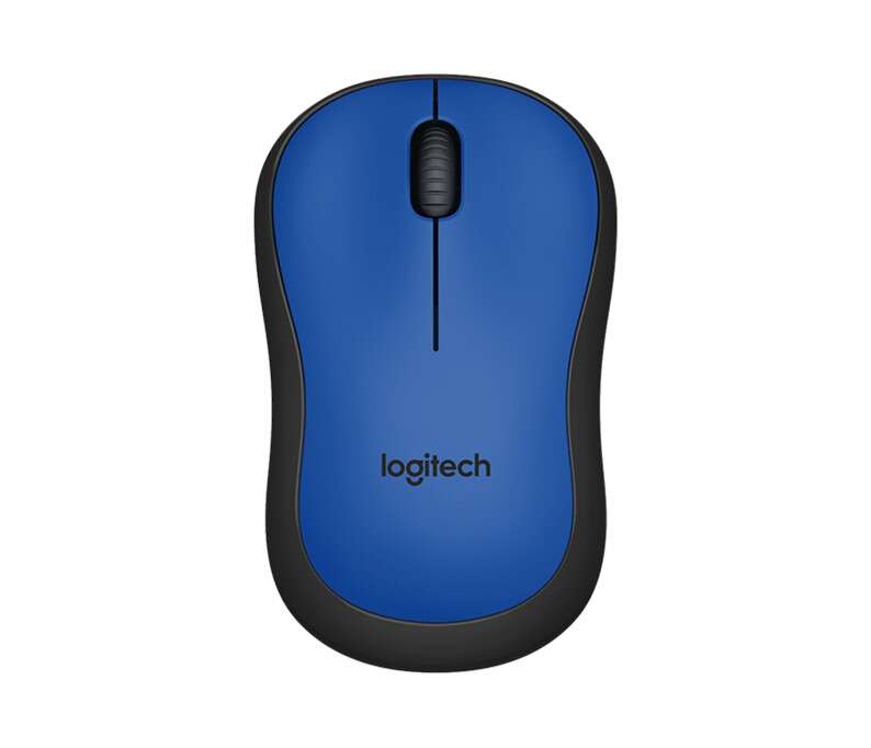 Logitech M220 Silent Raton Inalambrico 1000dpi - Silencioso - 3 Botones - Uso Ambidiestro - Color Azul 1 pieza(s)