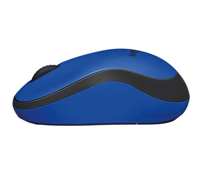 Logitech M220 Silent Raton Inalambrico 1000dpi - Silencioso - 3 Botones - Uso Ambidiestro - Color Azul 1 pieza(s)