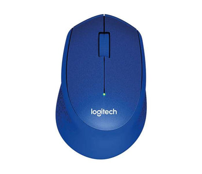 Logitech M330 Silent Plus Raton Inalambrico 1000dpi - Silencioso - 3 Botones - Uso Diestro - Color Azul 1 pieza(s)