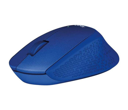 Logitech M330 Silent Plus Raton Inalambrico 1000dpi - Silencioso - 3 Botones - Uso Diestro - Color Azul 1 pieza(s)