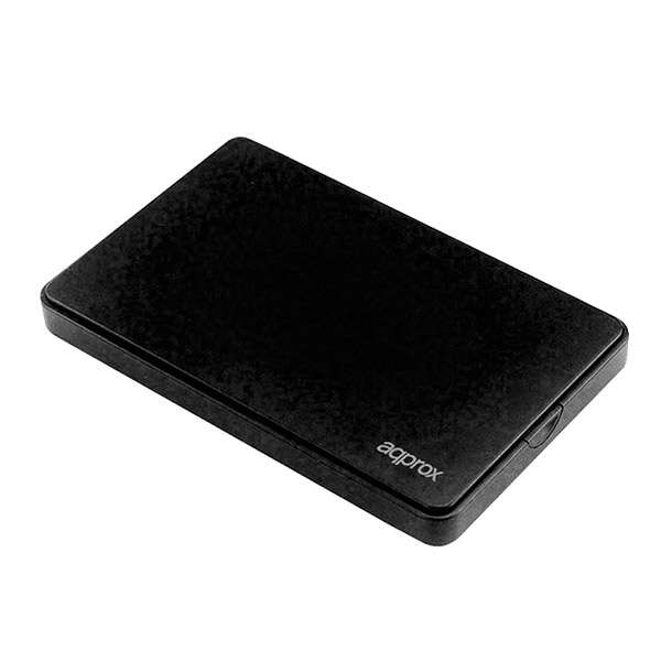 Approx - APPHDD300B caja para disco duro externo 2.5" Caja de disco duro (HDD) Negro