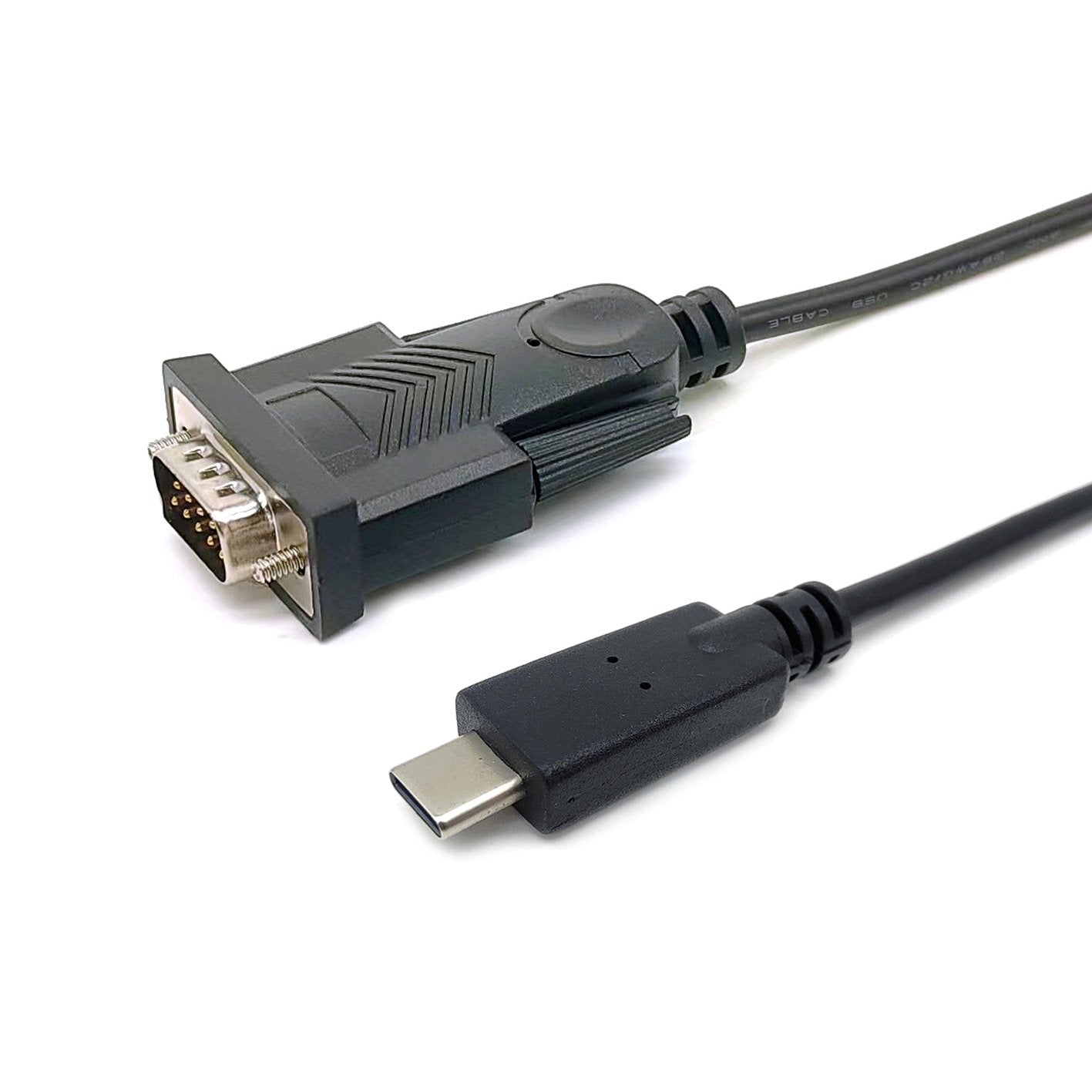 Equip - 133392 cable de serie Negro 1 5 m USB Tipo C DB-9