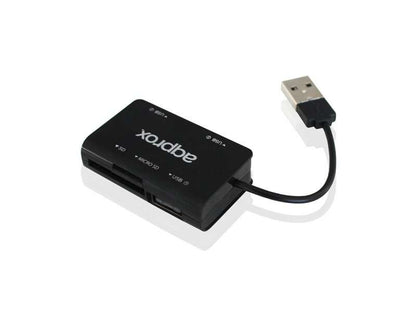 Approx Hub USB 2.0 3 Puertos USB + Lector de Tarjetas 1 pieza(s)