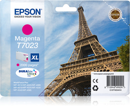 Epson Eiffel Tower Cartucho T70234010 magenta XL