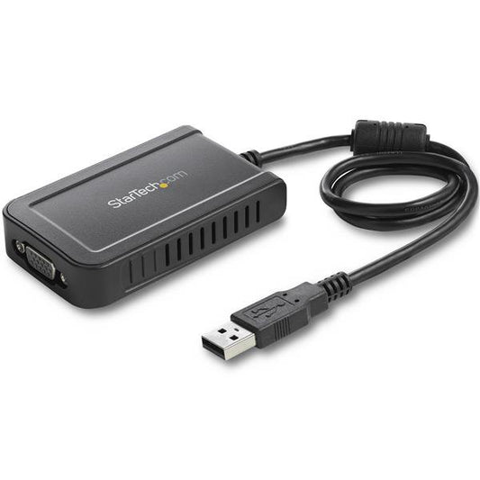 StarTech.com - Adaptador de Vídeo Externo USB a VGA - Tarjeta Gráfica Externa Cable - 1920x1200