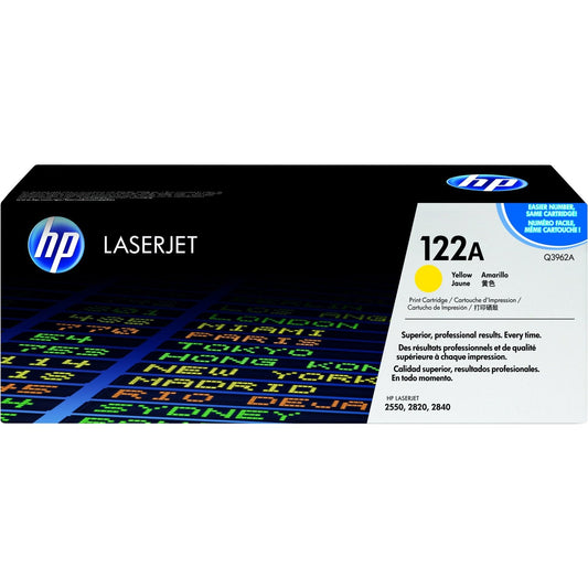 HP - 122A Yellow Original LaserJet Toner Cartridge cartucho de tóner 1 pieza(s) Amarillo