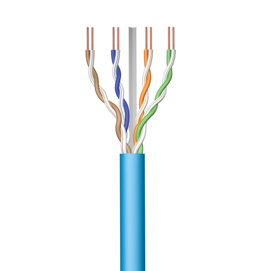 Ewent - IM1223 cable de red Azul 100 m Cat6a U/UTP (UTP)