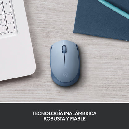 Logitech - M171 ratón Ambidextro Oficina RF inalámbrico Óptico