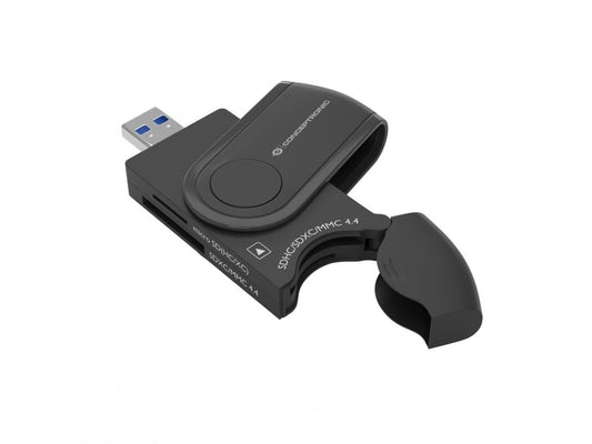 Conceptronic - StreamVault BIAN04B lector de tarjeta USB 3.2 Gen 1 (3.1 Gen 1) Type-A Negro