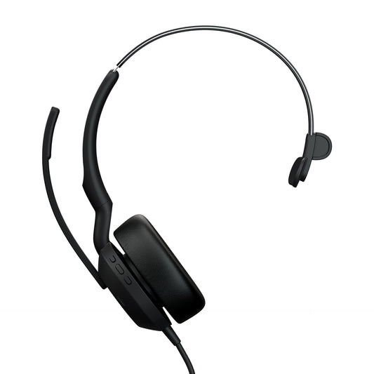 Jabra - 25089-899-899 auricular y casco Auriculares Alámbrico Diadema Oficina/Centro de llamadas USB Tipo C Negro