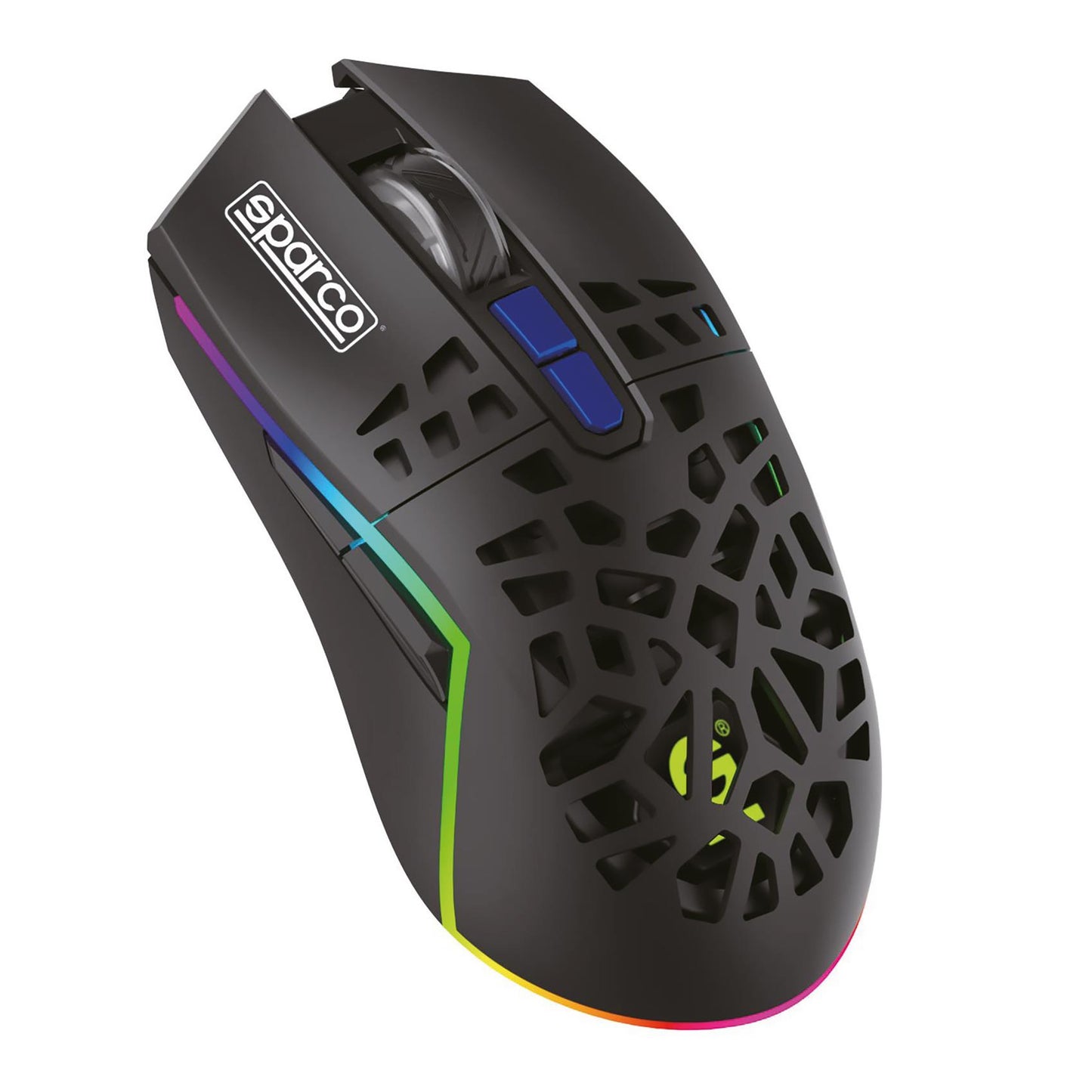 Sparco - SPWMOUSE ratón Juego mano derecha RF inalámbrico 4800 DPI