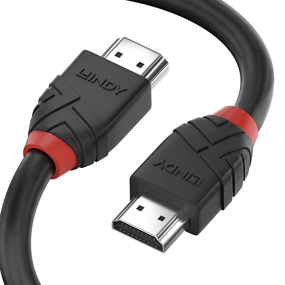 Lindy - 36774 cable HDMI 5 m HDMI tipo A (Estándar) 3 x HDMI Type A (Standard) Negro