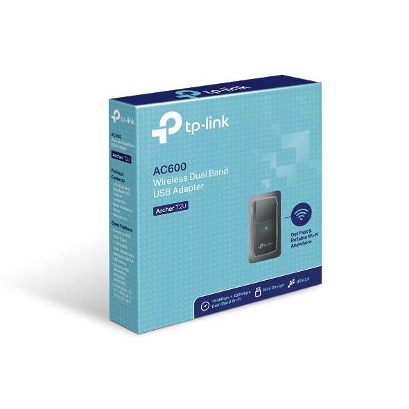 TP-LINK Archer T2U Adaptador Inalambrico USB de banda dual AC600 1 pieza(s)