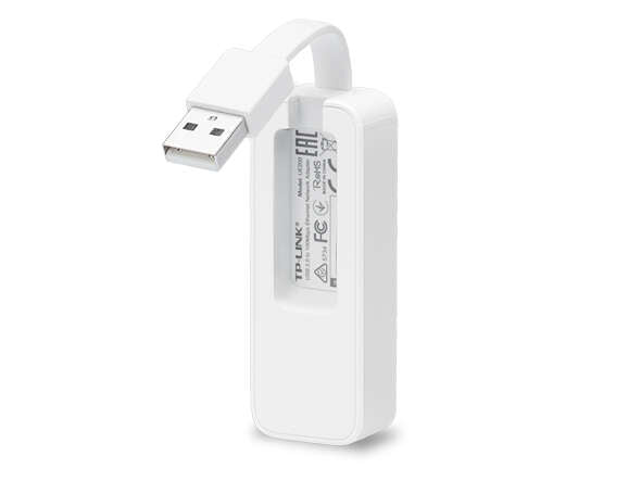 TP-LINK UE200 Adaptador de Red USB 2.0 a Ethernet a 100Mbps -Plug & Play - Compatible Windows,Mac y Linux - Cable Retractil - Color Blanco 1 pieza(s)