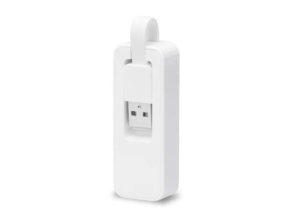 TP-LINK UE200 Adaptador de Red USB 2.0 a Ethernet a 100Mbps -Plug & Play - Compatible Windows,Mac y Linux - Cable Retractil - Color Blanco 1 pieza(s)