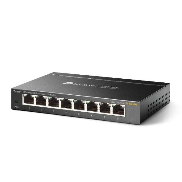 TP-Link Switch Easy Smart - 8 puertos Gigabit - Plug & Play - Carcasa Metalica - Tecnologia Verde 1 pieza(s)