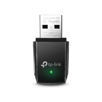 TP-LINK Archer T3U Mini Adaptador USB Inalambrico MU-MIMO AC1300 - Color Negro - Alta Velocidad 1 pieza(s)