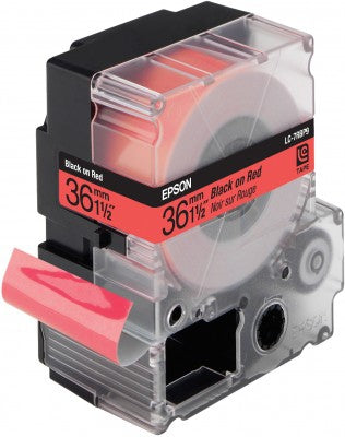 Epson - Cinta color pastel - LC7RBP9 negro/rojo pastel 36/9