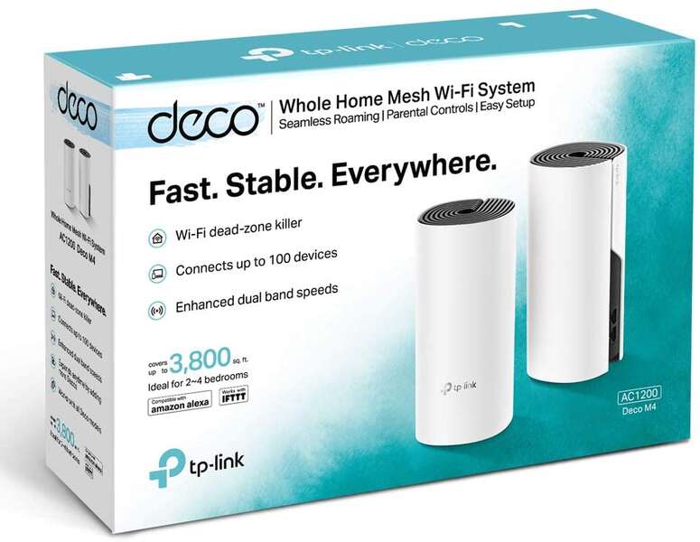 TP-Link Sistema WiFi Hibrido Mesh -  AC1200 - 2 Pack - Cobertura wifi 260m2 1 pieza(s)