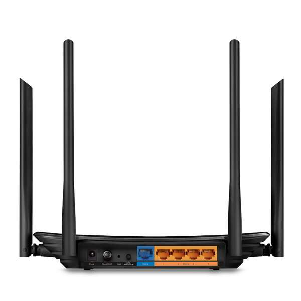 TP-Link - Archer C6 router inalámbrico Ethernet rápido Doble banda (2 4 GHz / 5 GHz) Blanco