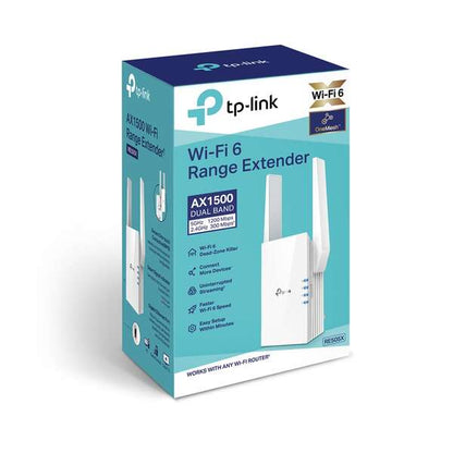 TP-Link - RE505X ampliador de red Transmisor y receptor de red Blanco 10  100  1000 Mbit/s